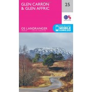 OS25 Glen Carron Surrounding area